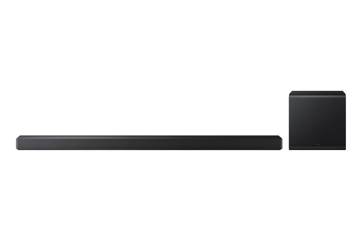 Samsung QN77S90FAFXZA 77 Inch 4K OLED Smart TV with a HW-Q800F Q Series Soundbar 5.1.2 Ch Subwoofer (2025)