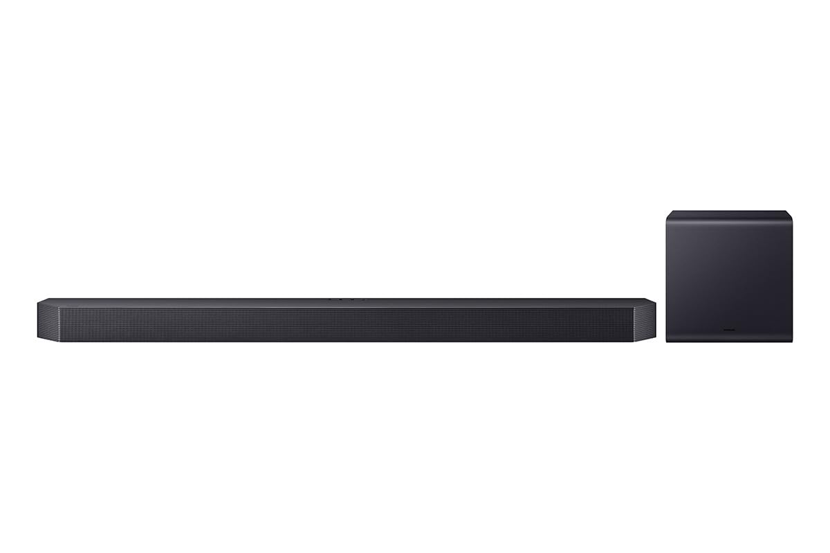 Samsung QN77S90FAFXZA 77 Inch 4K OLED Smart TV with a HW-Q800F Q Series Soundbar 5.1.2 Ch Subwoofer (2025)