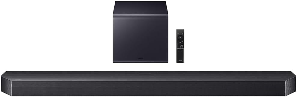 LG 65 inch OLED evo AI C6 4K Smart webOS TV (2026) OLED65C6PUA Bundle with Samsung Q-Series Soundbar 7.1.2ch Subwoofer, 2X HDMI Cable and Deco Gear Home Theater Beginner's Guide