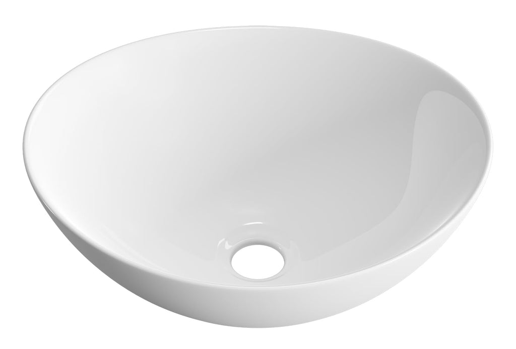 Large Bathroom Vessel Sinks: 24â³x14â³ Oval Bathroom Sink Bowl, Countertop Bathroom Sinks Ceramic Bathroom Vanity Sink Modern Vessel Sinks for Bathrooms