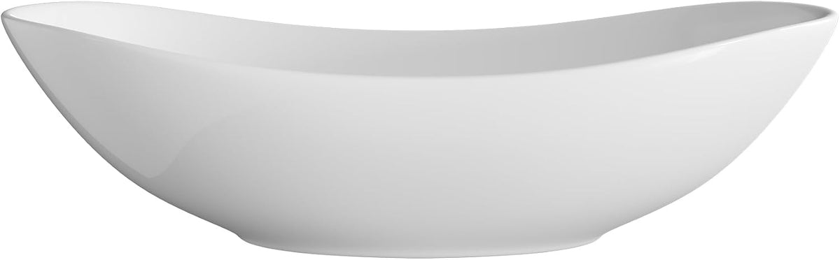Large Bathroom Vessel Sinks: 24â³x14â³ Oval Bathroom Sink Bowl, Countertop Bathroom Sinks Ceramic Bathroom Vanity Sink Modern Vessel Sinks for Bathrooms