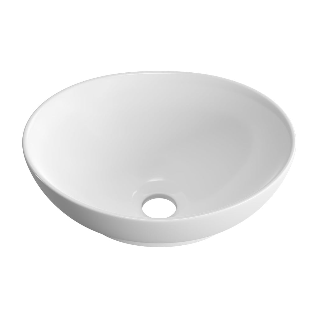 Large Bathroom Vessel Sinks: 24â³x14â³ Oval Bathroom Sink Bowl, Countertop Bathroom Sinks Ceramic Bathroom Vanity Sink Modern Vessel Sinks for Bathrooms