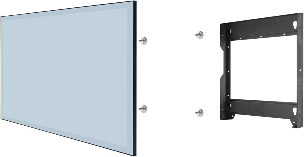 Soulaca 55 inches Smart Waterproof Mirror TV 4K UHD webOS Built-in ATSC DTV Tuner Voice Control, Large Bathroom & Indoor Hotel Resort Television Wall-Mount Big Screen Pool