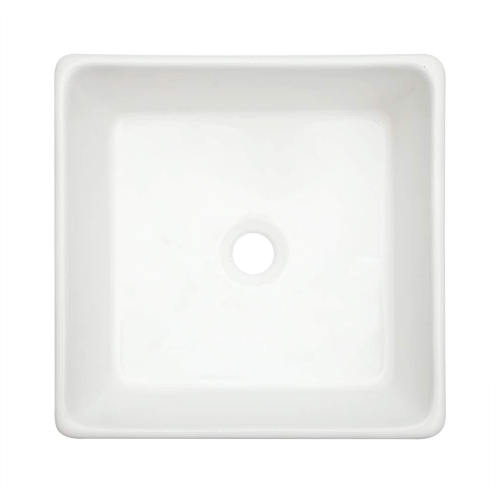 Kichae 16"x12" Vessel Sink Rectangle - Modern Above Matte Black Porcelain Ceramic Bathroom Vessel Vanity Sink Bowl Art Basin