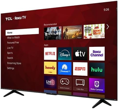 TCL 75-Inch Class R7D Series 4K UHD HDR Roku Smart TV | Game Accelerator 120, FullView Bezel-Less Design | Television for Living Room & Home Theater (75R7D, 2026) Streaming Live News, Sports & Movies