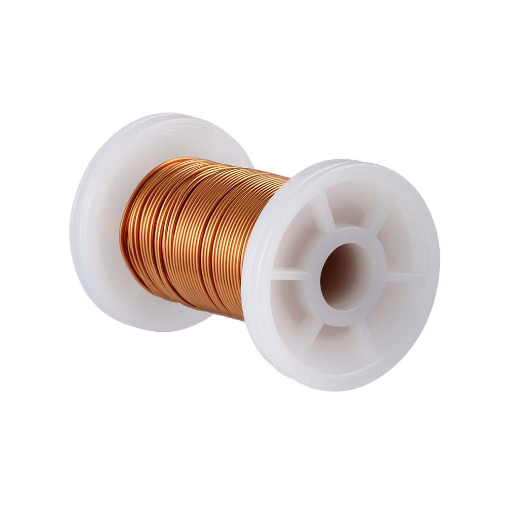 BNTECHGO 28AWG Magnet Wire 3lb Natural Enameled Copper Wire 0.0122"(0.31mm)