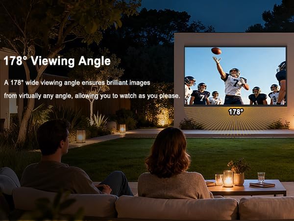 360SPB 55 Inch Outdoor TV, 1000 Nits 4K Smart TV, IP65 Waterproof