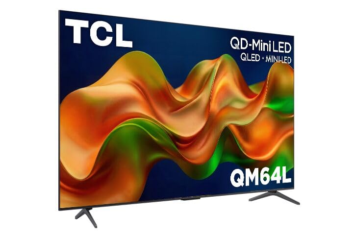 TCL 65-Inch QM64L Series | Mini LED QLED 4K HDR Gaming TV for Sports & Movies | 65QM64L, 2026 | 144Hz VRR, Dolby Vision Atmos, Alexa+ Voice Remote, Amazon Exclusive Smart Fire TV