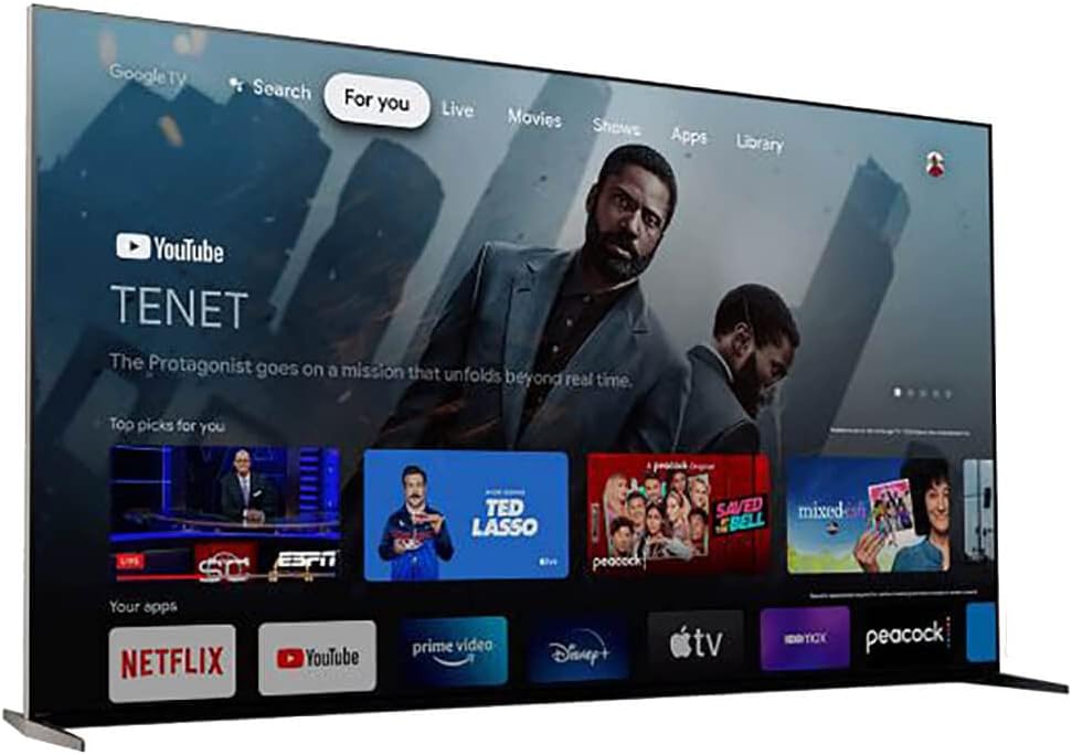 Sony 75 Inch 8K Ultra HD TV Z9K Series: BRAVIA XR 8K Mini LED Smart Google TV with Dolby Vision HDR and Exclusive Features for The PlaystationÂ® 5 XR75Z9K- Latest Model,Black