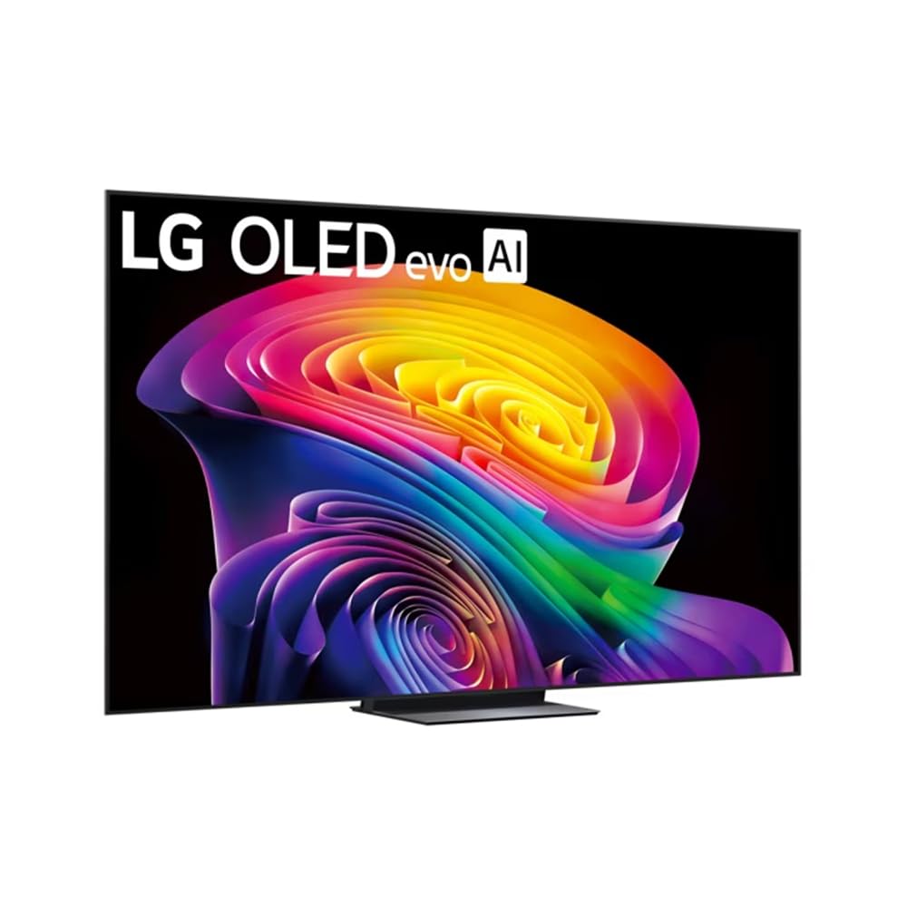 LG 48 inch OLED evo AI C6 4K Smart webOS TV 2026 OLED48C6PUA (Renewed) Bundle with 2X HDMI Cable, Television Home Theater Guide and Deco Essentials Exclusive 26 Month CPS Enhanced Protection Pack