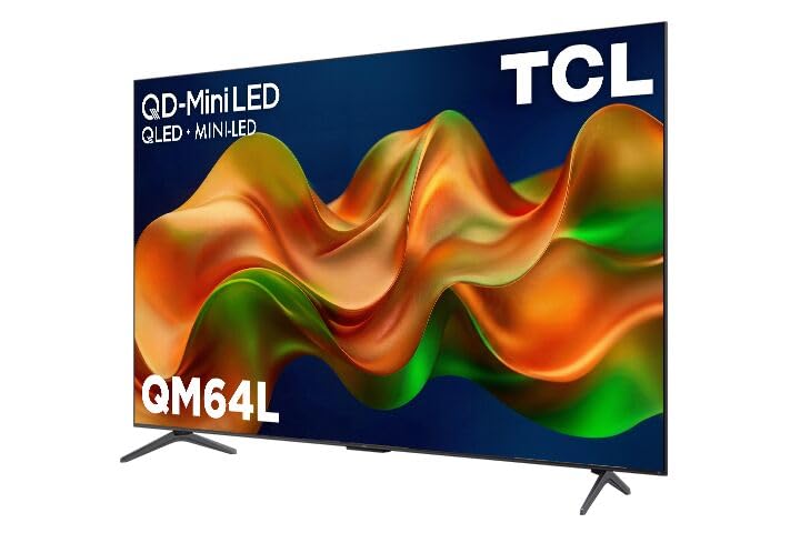 TCL 65-Inch QM64L Series | Mini LED QLED 4K HDR Gaming TV for Sports & Movies | 65QM64L, 2026 | 144Hz VRR, Dolby Vision Atmos, Alexa+ Voice Remote, Amazon Exclusive Smart Fire TV