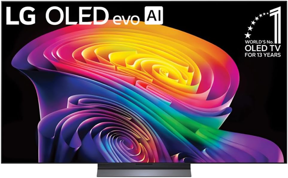 LG 48 inch OLED evo AI C6 4K Smart webOS TV 2026 OLED48C6PUA (Renewed) Bundle with 2X HDMI Cable, Television Home Theater Guide and Deco Essentials Exclusive 26 Month CPS Enhanced Protection Pack