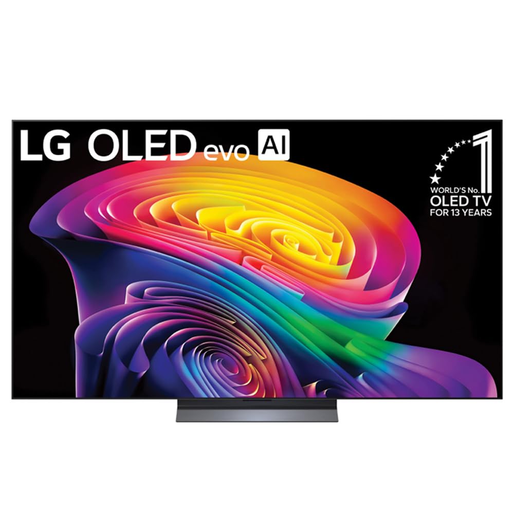 LG 48 inch OLED evo AI C6 4K Smart webOS TV 2026 OLED48C6PUA (Renewed) Bundle with 2X HDMI Cable, Television Home Theater Guide and Deco Essentials Exclusive 26 Month CPS Enhanced Protection Pack