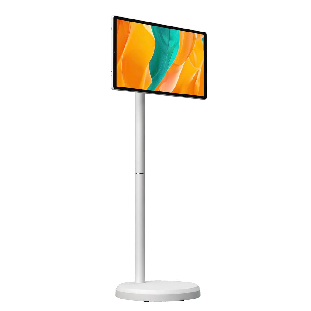 OFD 27" Portable TV on Wheels,Mobile TV Touchsreen for Home,Android 15,Gen2