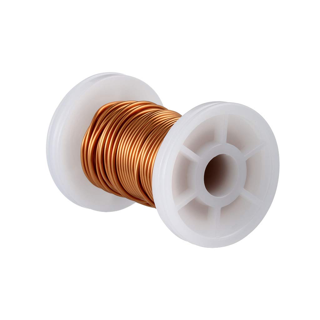 BNTECHGO 28AWG Magnet Wire 3lb Natural Enameled Copper Wire 0.0122"(0.31mm)