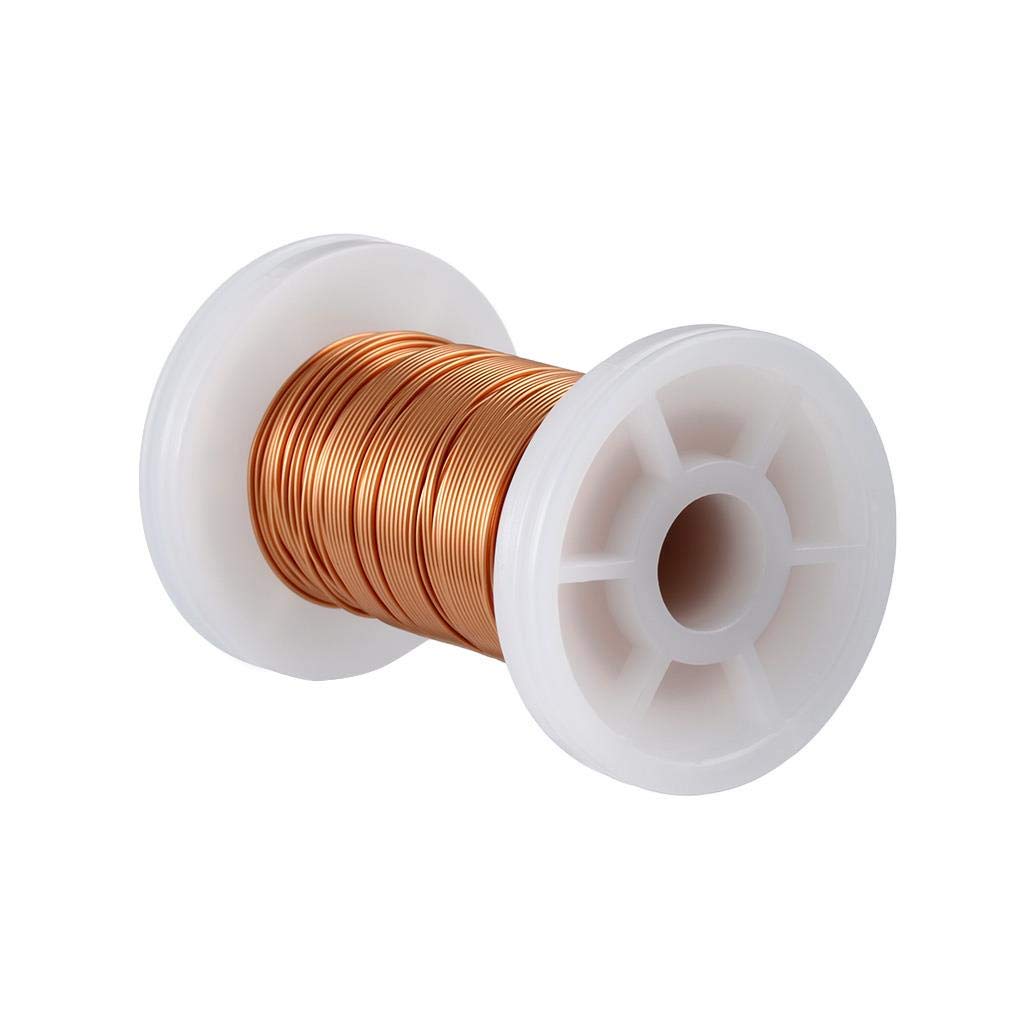 BNTECHGO 28AWG Magnet Wire 3lb Natural Enameled Copper Wire 0.0122"(0.31mm)