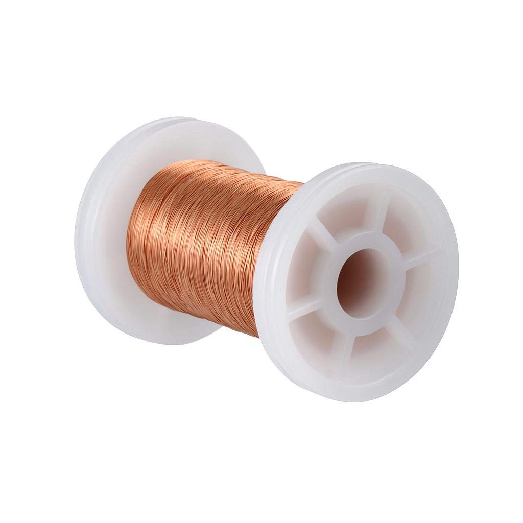 BNTECHGO 28AWG Magnet Wire 3lb Natural Enameled Copper Wire 0.0122"(0.31mm)