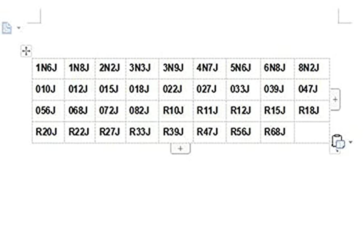 AideTek 37 Values 0805 Size 10PC/Value Inductor Kit 5% 2.7nH - 910nH