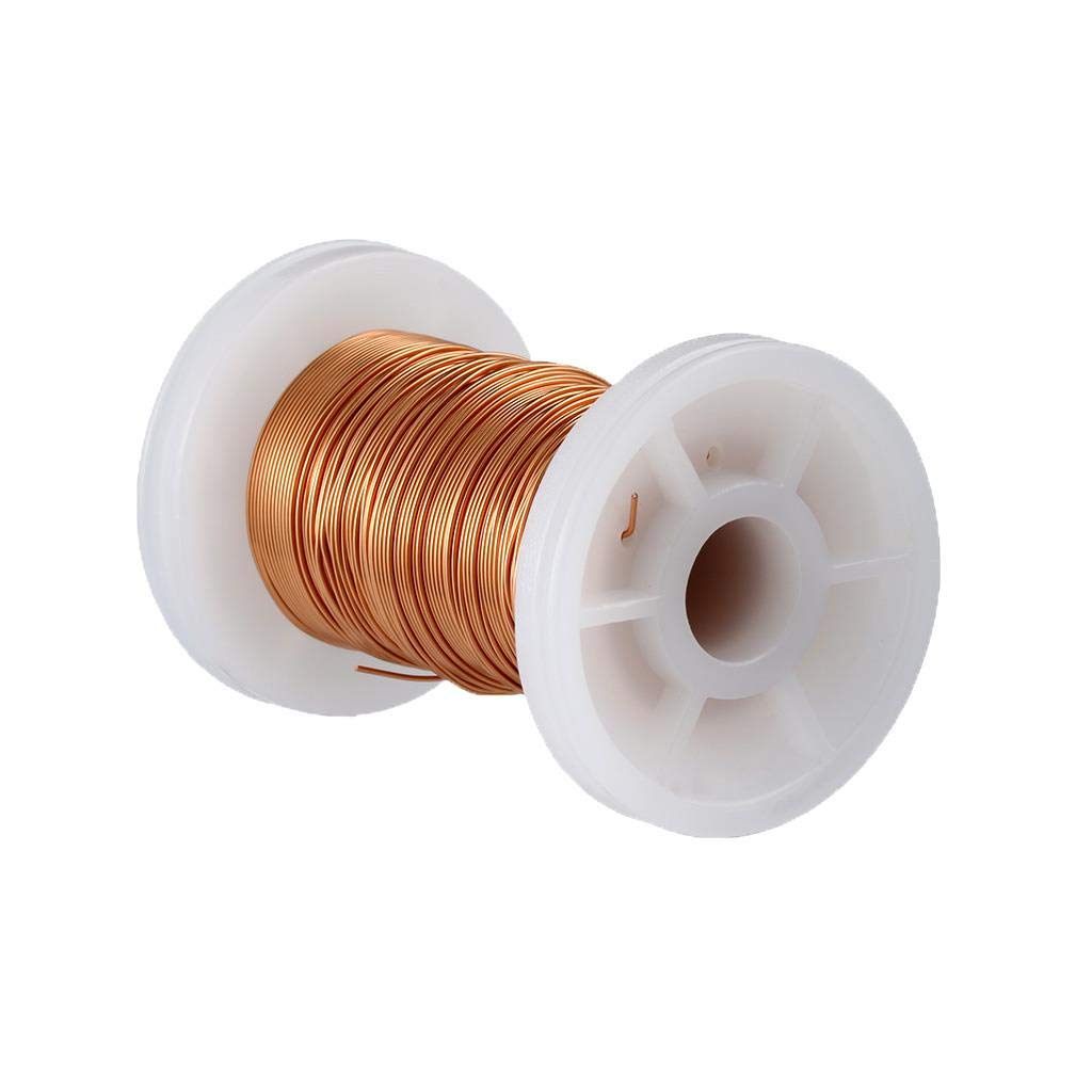 BNTECHGO 28AWG Magnet Wire 3lb Natural Enameled Copper Wire 0.0122"(0.31mm)