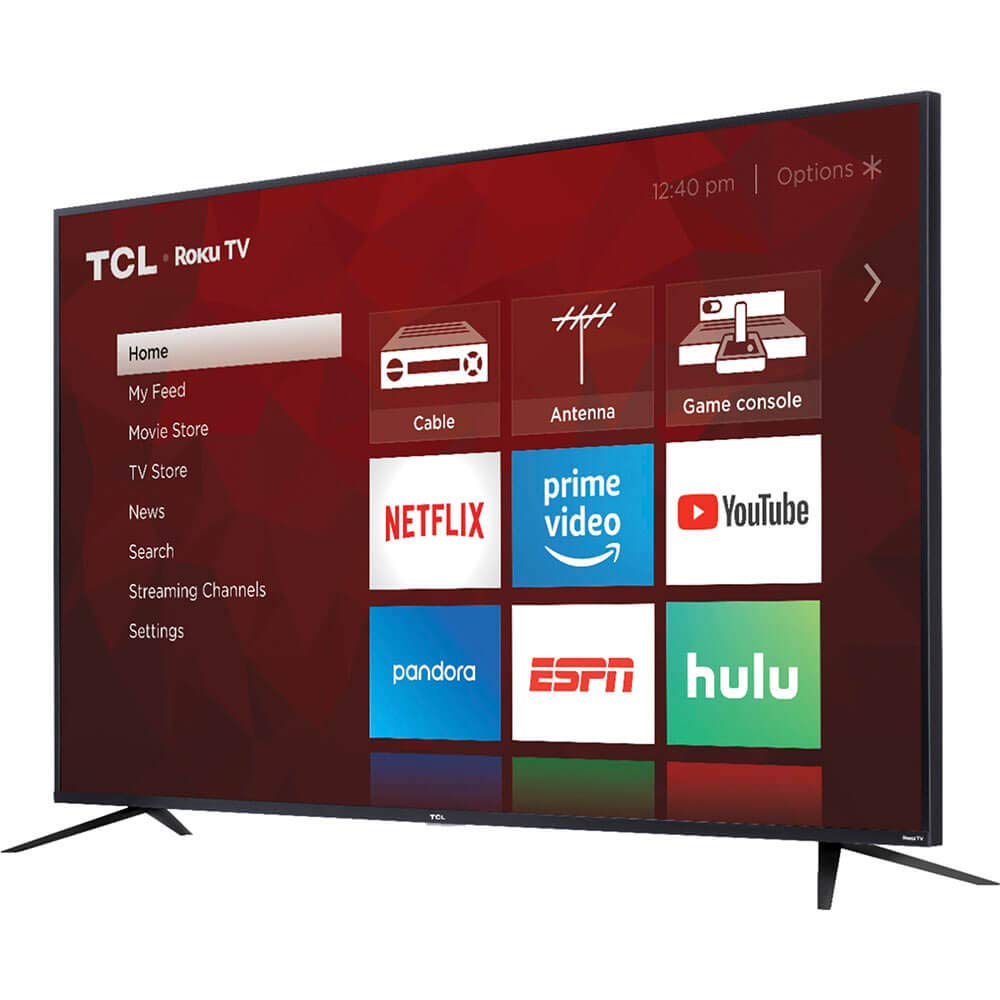 TCL 55" Class 4-Series 4K UHD HDR Smart Roku TV â 55S435, 2021 Model