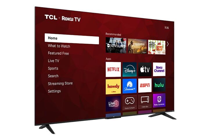 TCL 75-Inch Class R7D Series 4K UHD HDR Roku Smart TV | Game Accelerator 120, FullView Bezel-Less Design | Television for Living Room & Home Theater (75R7D, 2026) Streaming Live News, Sports & Movies