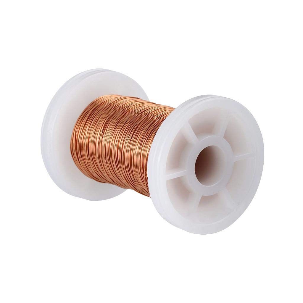 BNTECHGO 28AWG Magnet Wire 3lb Natural Enameled Copper Wire 0.0122"(0.31mm)