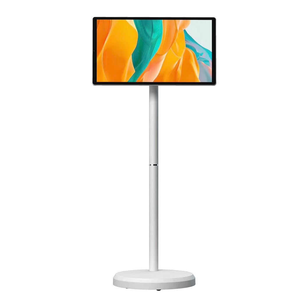 OFD 27" Portable TV on Wheels,Mobile TV Touchsreen for Home,Android 15,Gen2