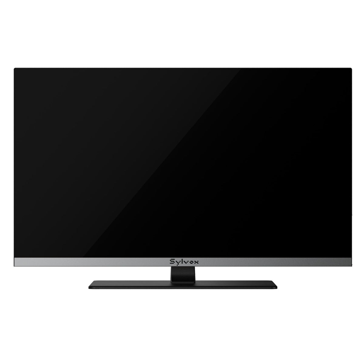 SYLVOX 24'' Smart RV TV, 12V/24V Google TV with Built-in DVD Player