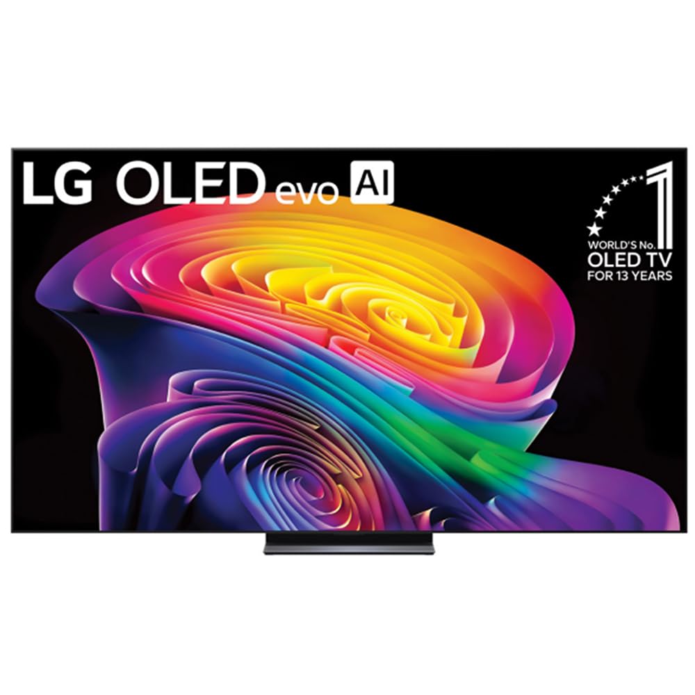 LG 48 inch OLED evo AI C6 4K Smart webOS TV 2026 OLED48C6PUA (Renewed) Bundle with 2X HDMI Cable, Television Home Theater Guide and Deco Essentials Exclusive 26 Month CPS Enhanced Protection Pack