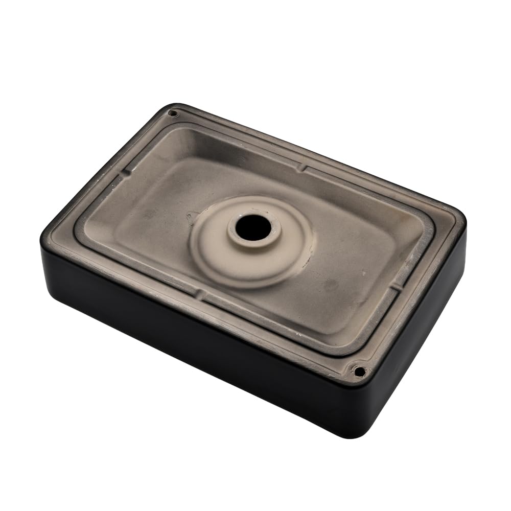 20 inch Black Vessel Sink Rectangular 20x14 Bathroom Above Counter