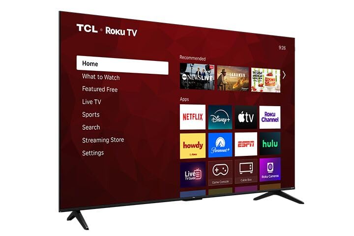 TCL 75-Inch Class R7D Series 4K UHD HDR Roku Smart TV | Game Accelerator 120, FullView Bezel-Less Design | Television for Living Room & Home Theater (75R7D, 2026) Streaming Live News, Sports & Movies