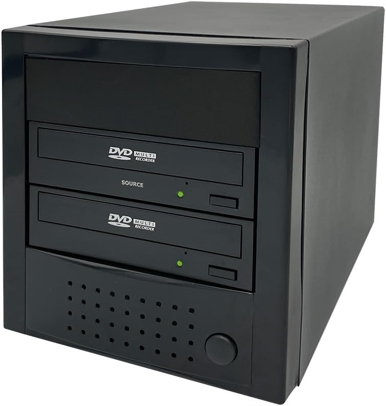 AutoDupe Easy to USE STANDALONE 24X 1 to 1 CD DVD Burner Writer Drive Duplicator Tower