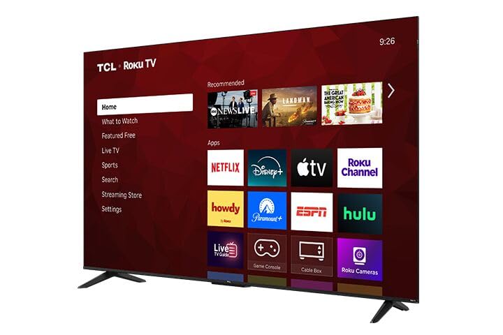TCL 75-Inch Class R7D Series 4K UHD HDR Roku Smart TV | Game Accelerator 120, FullView Bezel-Less Design | Television for Living Room & Home Theater (75R7D, 2026) Streaming Live News, Sports & Movies