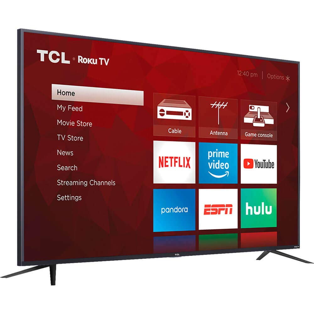 TCL 55" Class 4-Series 4K UHD HDR Smart Roku TV â 55S435, 2021 Model
