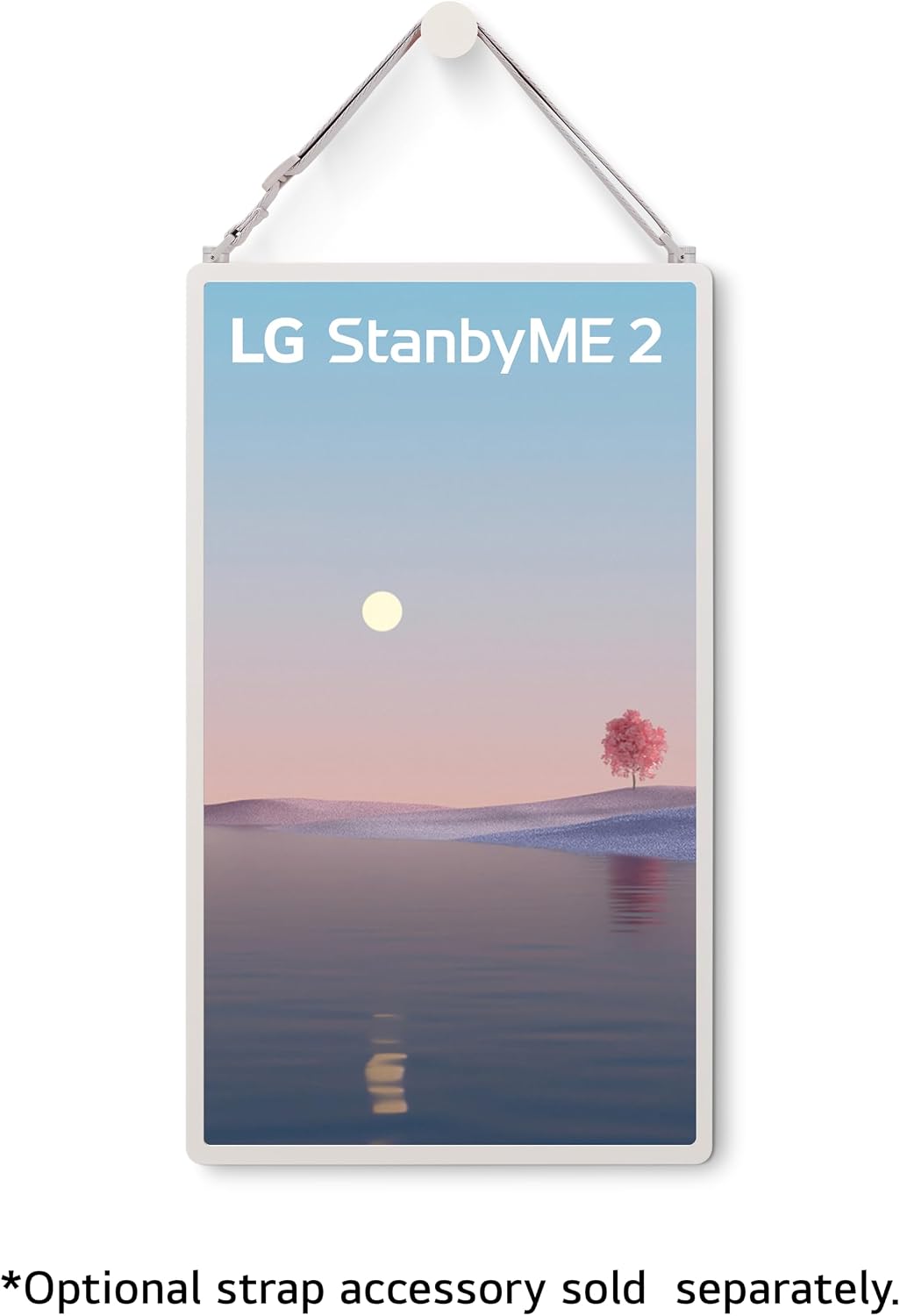 LG 27-Inch StanbyME 2 with Folio Cover, Portable Touch Screen TV, Dolby Vision, HDR10, Filmmaker Mode, Built-in Battery, Full Swivel Rotation (27LX6TYGA, 2025)