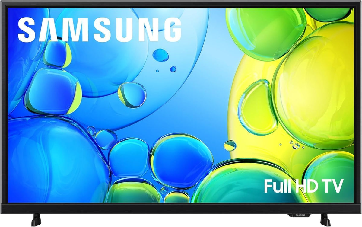 Samsung 40-Inch Smart LED TV Bundle - Full HD 1080p, HDR, Bluetooth, w/ 12 Month CPS Protection, AUX HDMI Cable, and Screen Cleaning with Microfiber Cloth.