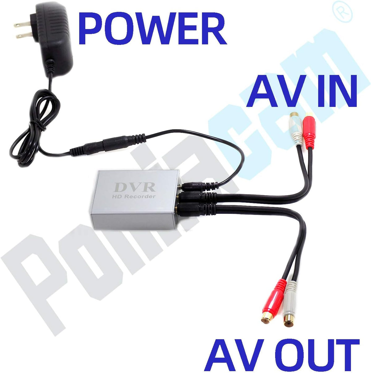 MINI DVR Digital Video Recorder SD Card Real-time Recording for FPV Cam Camcorder DVD TV Box 1CH CCTV Camera DVR Recorder for CVBS NTSC PAL Camera