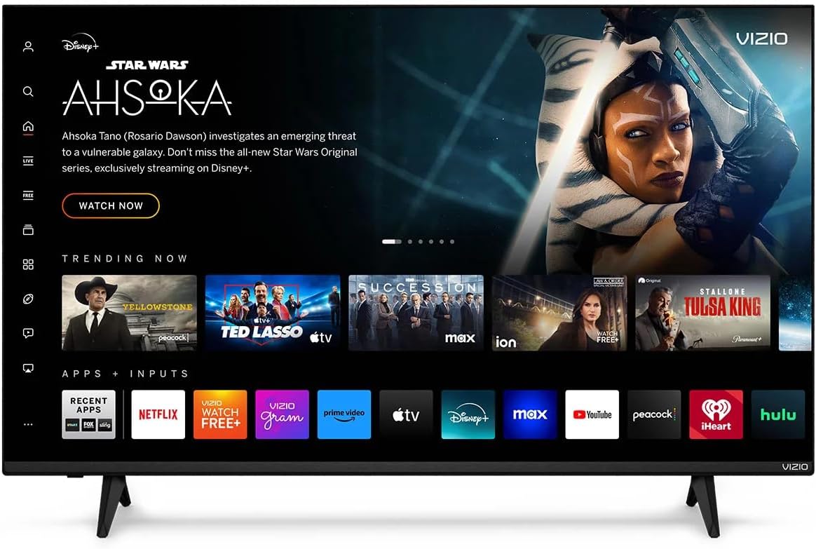 VIZIO V4K43M 43 inch Class 4K LED HDR Smart TV (Renewed)