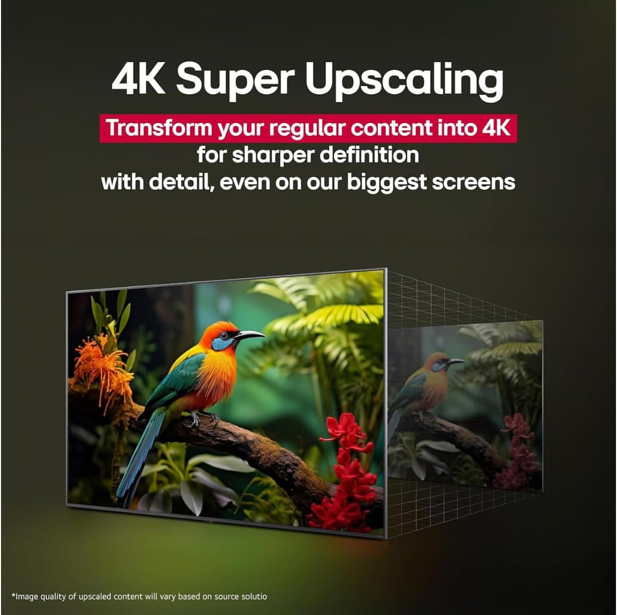 LG 55" (2025 Model) UHD AI UA75 Smart TV HDR10 Bluetooth a7 AI Processor 4K Gen8 Filmmaker Mode webOS 25 + Wall Mount Compatible with Alexa(Renewed)