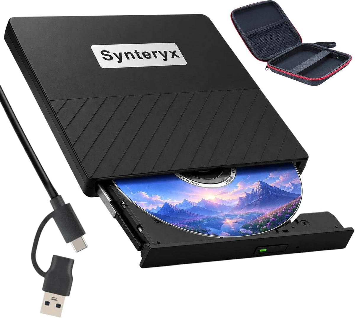 External 4k blu ray Drive,USB CD/DVD Drive for Laptops, DVD Burner