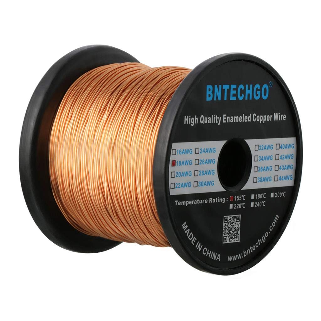 BNTECHGO 28AWG Magnet Wire 3lb Natural Enameled Copper Wire 0.0122"(0.31mm)
