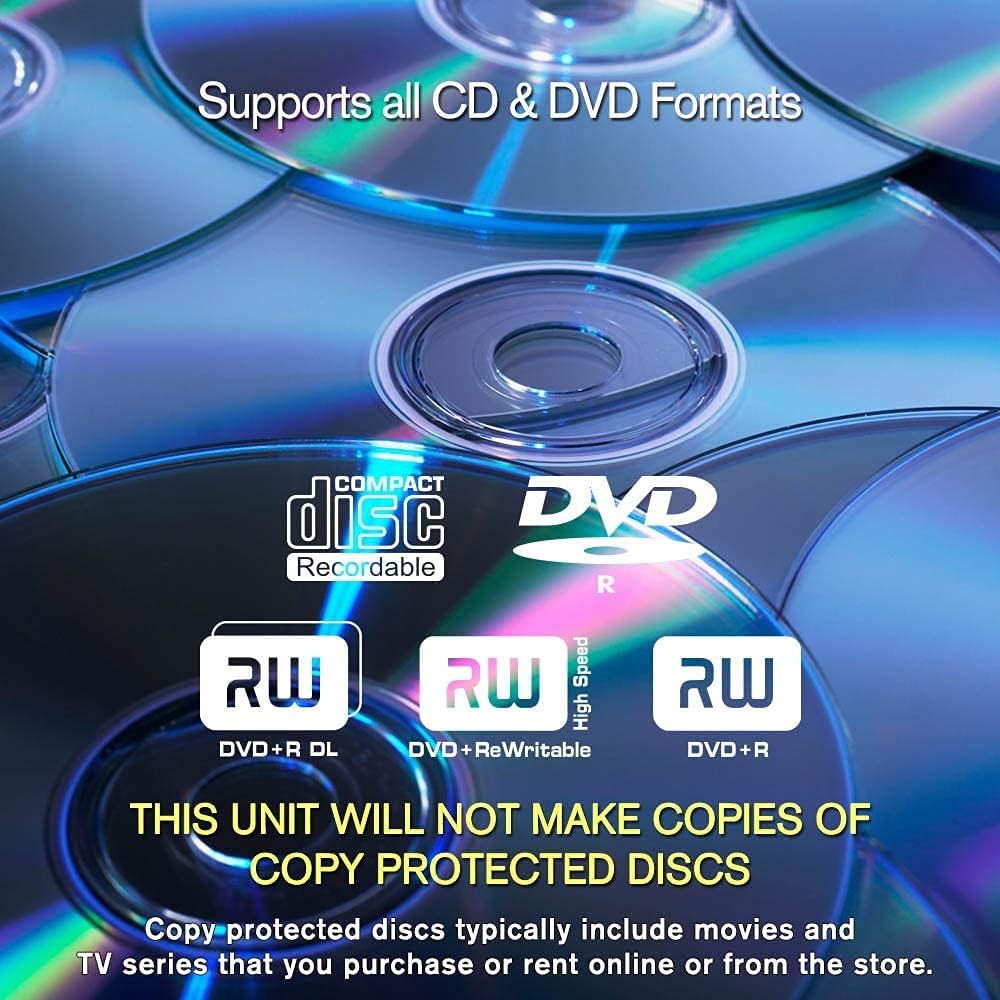 1 to 5 DVD Duplicator SATA CD DVD Burner Standalone Copier