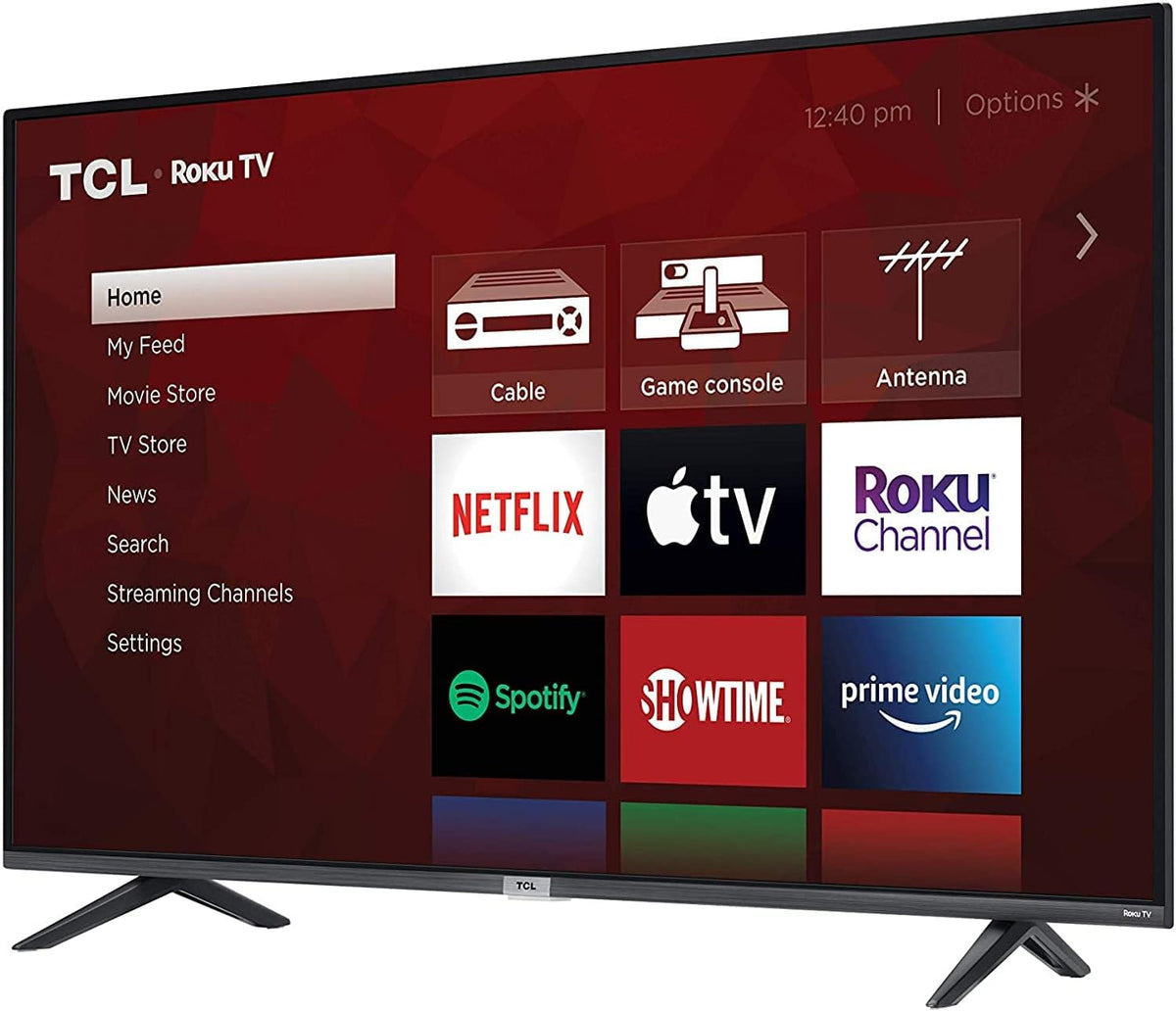 TCL 55" Class 4-Series 4K UHD HDR Smart Roku TV â 55S435, 2021 Model