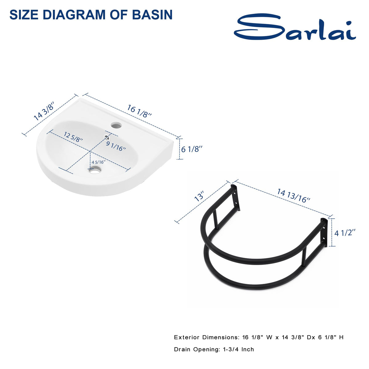 Sarlai Black Vessel Sink Rectangular - 24"x14" Modern Bathroom Vessel Sink Rectangle Above Counter Black Ceramic Porcelain Lavatory Vanity Sink Art Basin