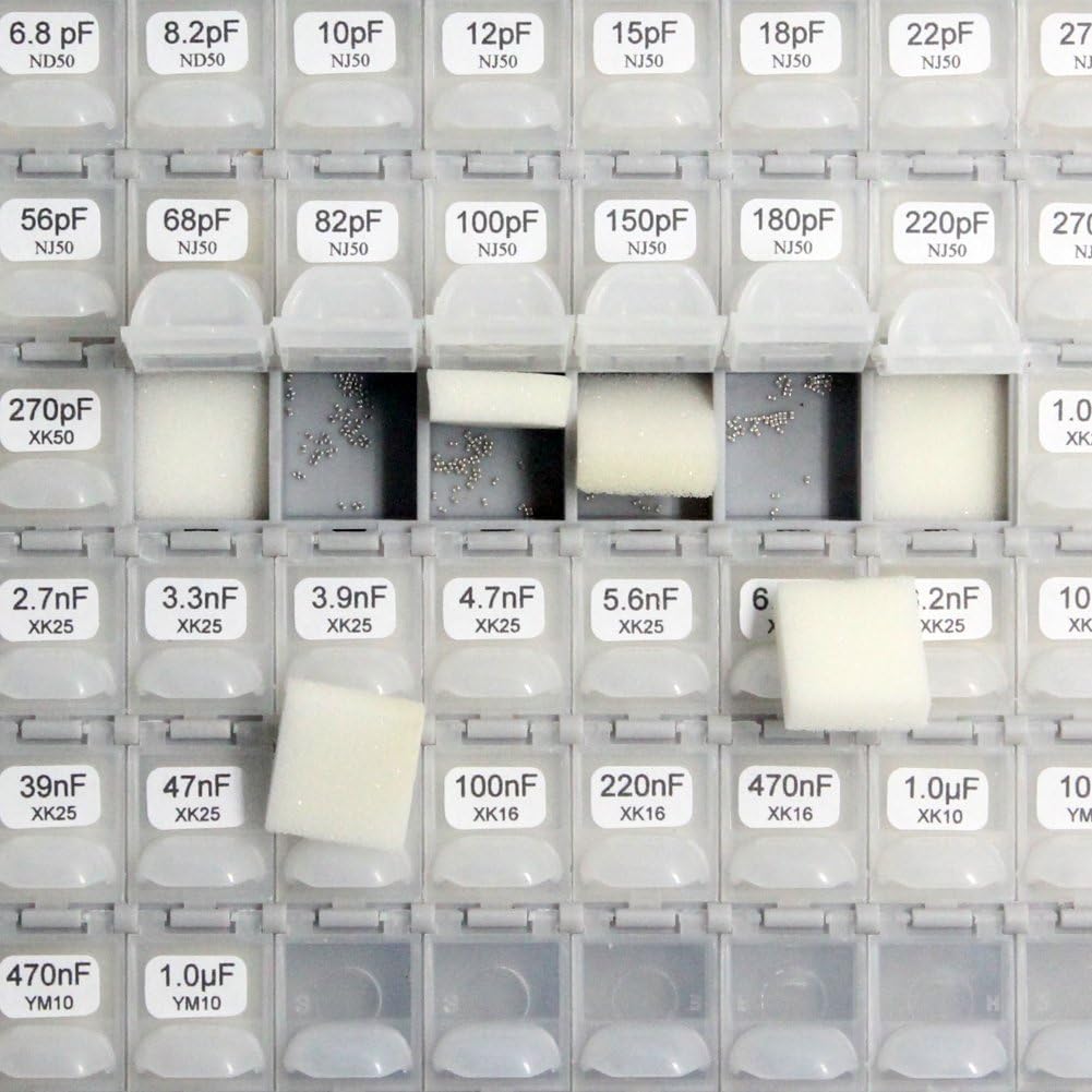 AideTek 37 Values 0805 Size 10PC/Value Inductor Kit 5% 2.7nH - 910nH