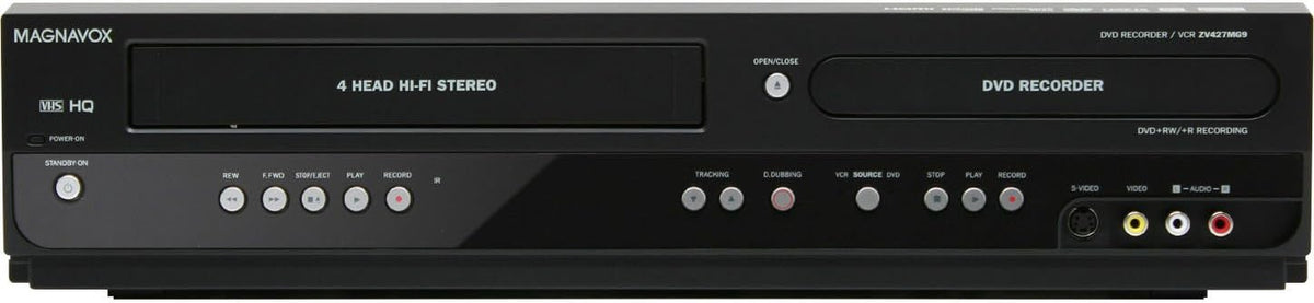 Magnavox ZV427MG9 DVD Recorder/VCR Combo, HDMI 1080p Up-Conversion, No Tuner