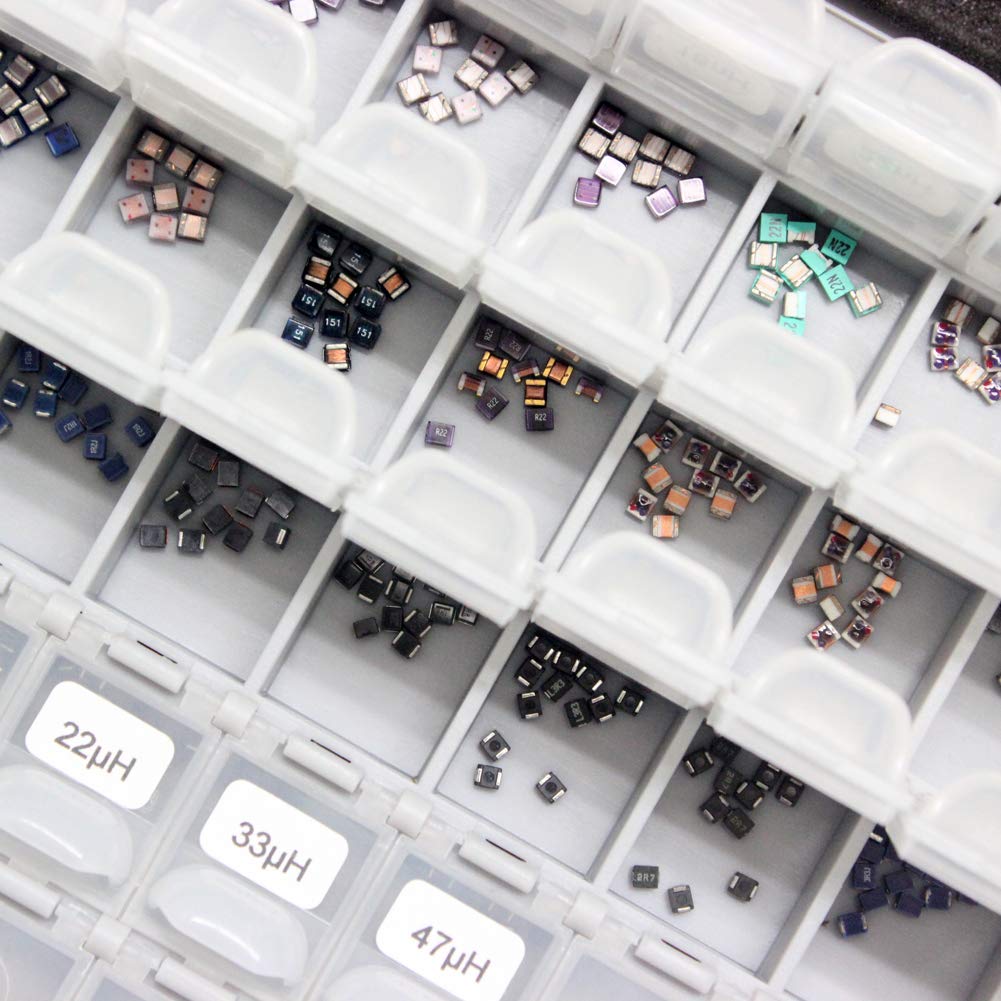 AideTek 37 Values 0805 Size 10PC/Value Inductor Kit 5% 2.7nH - 910nH