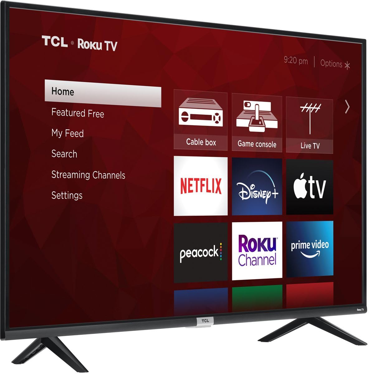 TCL 55" Class 4-Series 4K UHD HDR Smart Roku TV â 55S435, 2021 Model