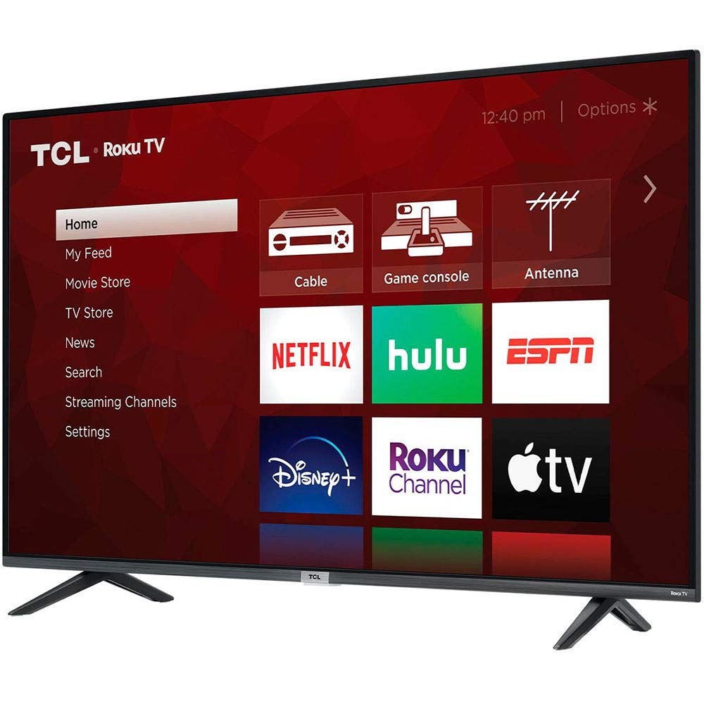 TCL 55" Class 4-Series 4K UHD HDR Smart Roku TV â 55S435, 2021 Model