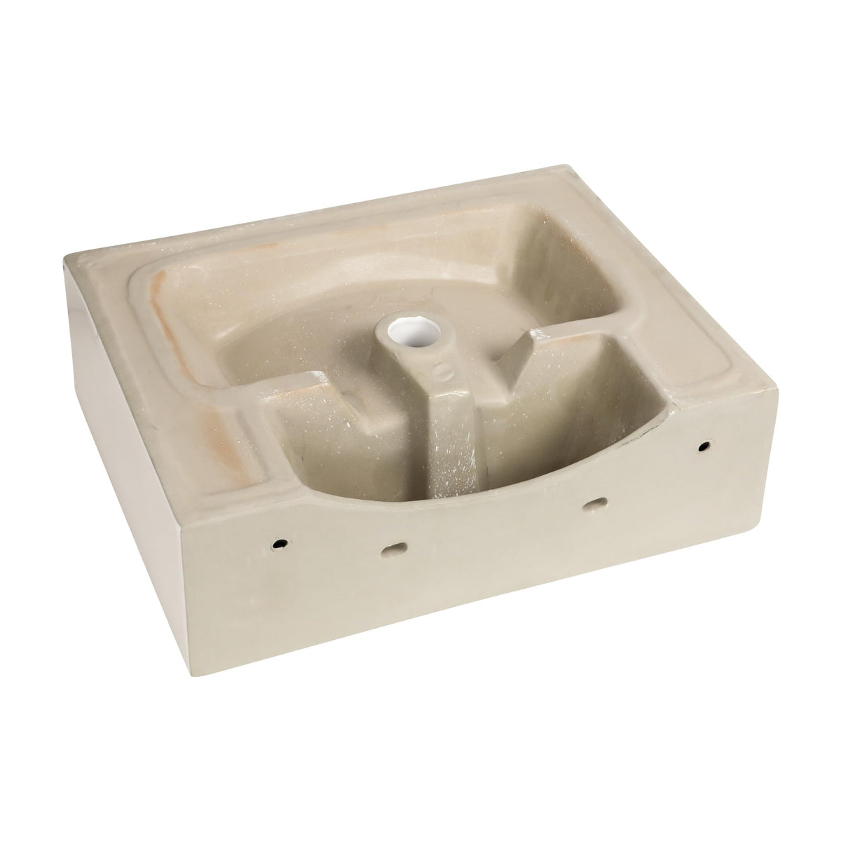 Kichae 16"x12" Vessel Sink Rectangle - Modern Above Matte Black Porcelain Ceramic Bathroom Vessel Vanity Sink Bowl Art Basin